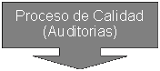 Globo: flecha hacia abajo: Proceso de Calidad (Auditorias)